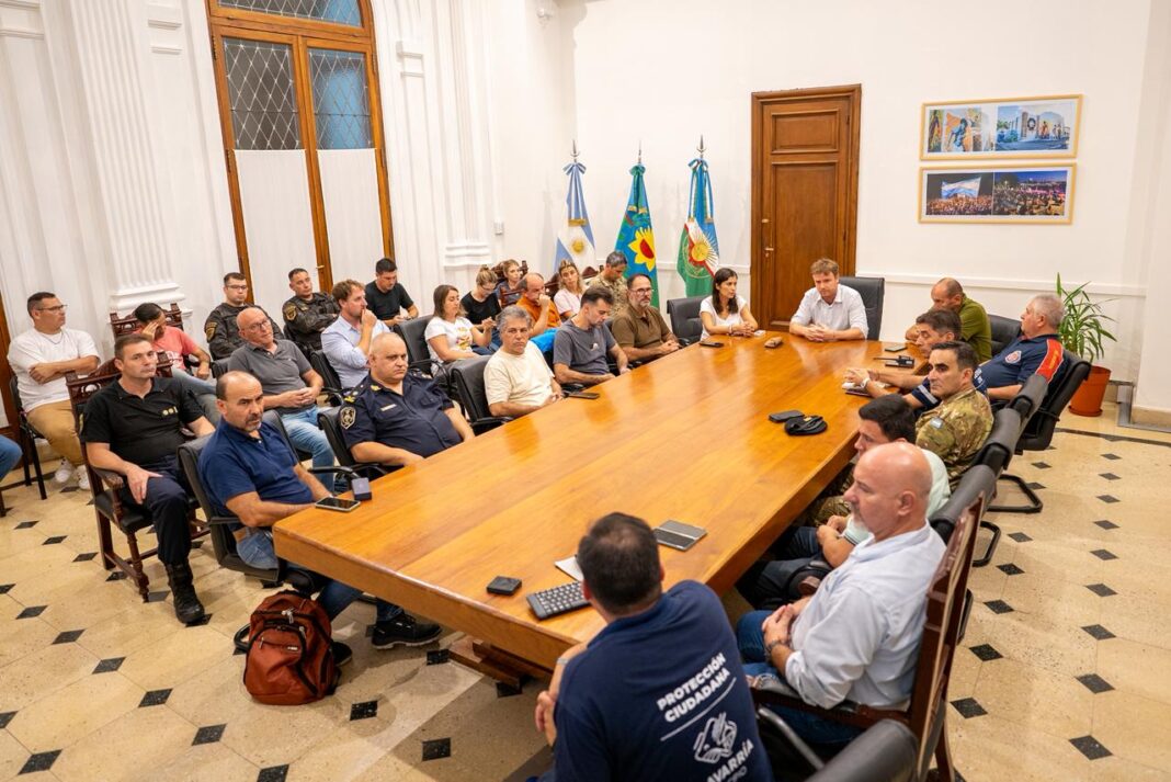 El Comité Operativo de Emergencias evalúa de cerca la situación climática compleja en Olavarría.