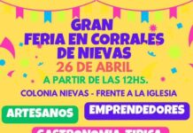 Colonia Nievas celebra una nueva edición de su feria con artesanos, gastronomía y shows musicales