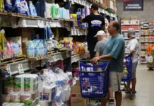 La inflación de marzo fue del 3,4% y acumuló 9,4% en el primer trimestre