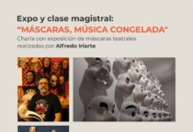 El Centro Cultural San José recibe la Expo y Seminario de máscaras teatrales de Alfredo Iriarte